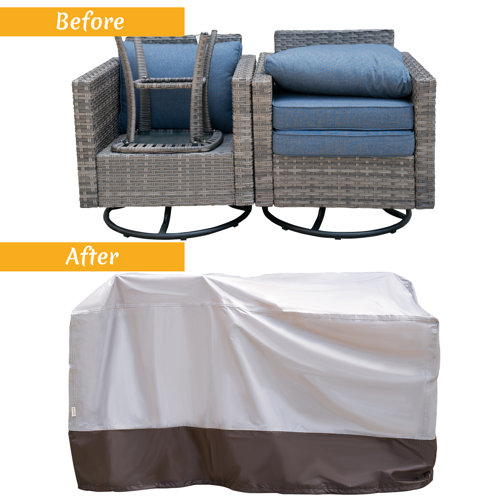 Arlmont & Co. Outdoor Conversation Set Cover & Reviews Wayfair